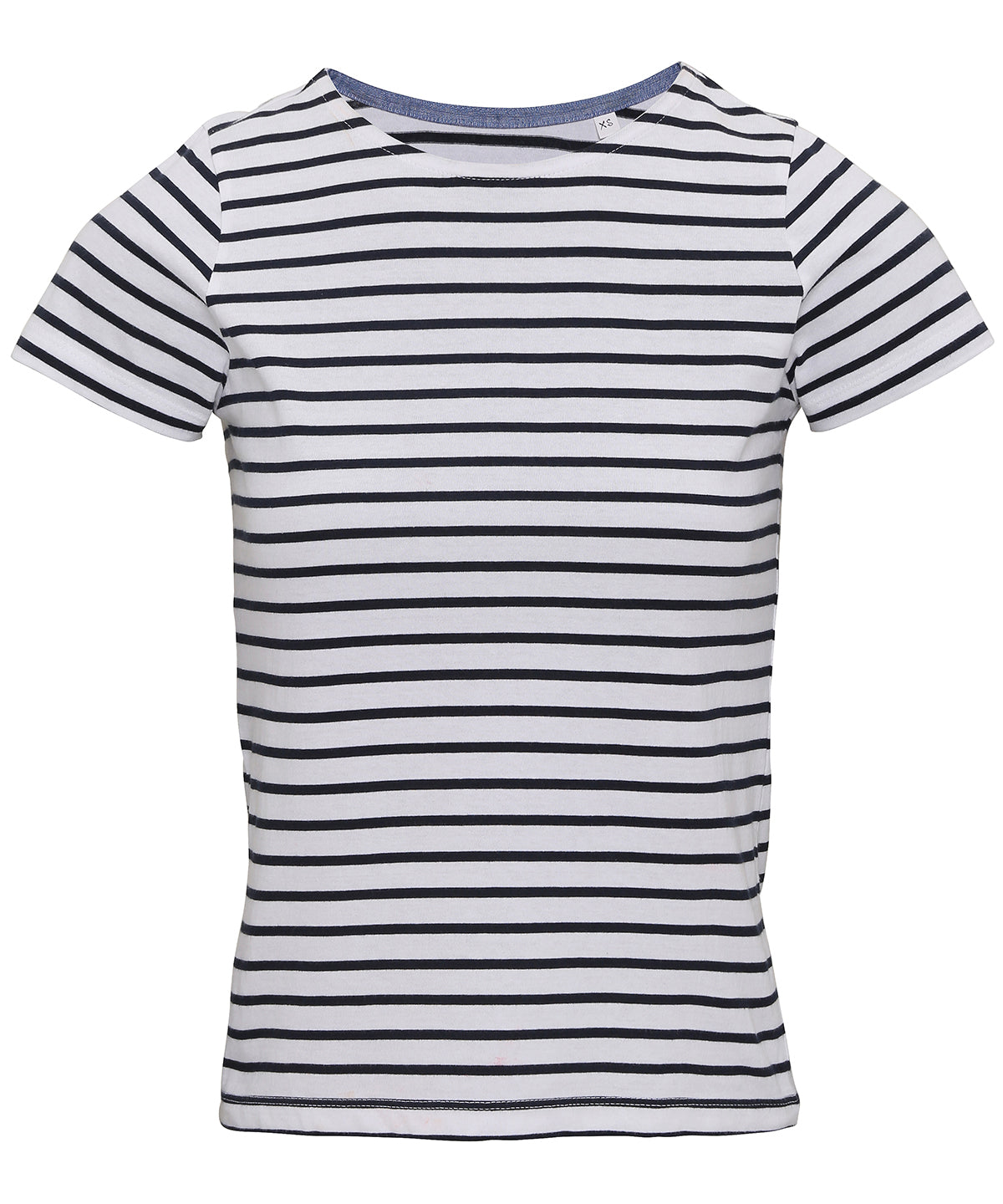 T-shirt marinière « coastal » femme à manches courtes