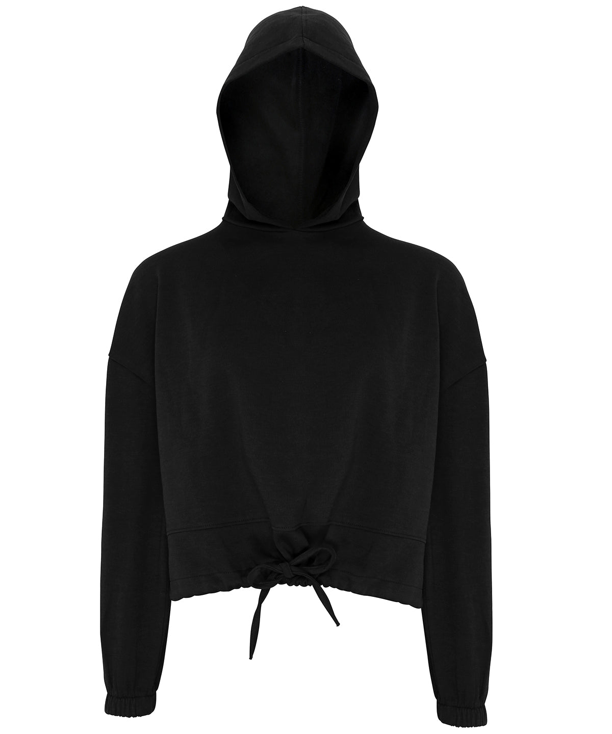 TriDri® Sweat à capuche oversize court femme