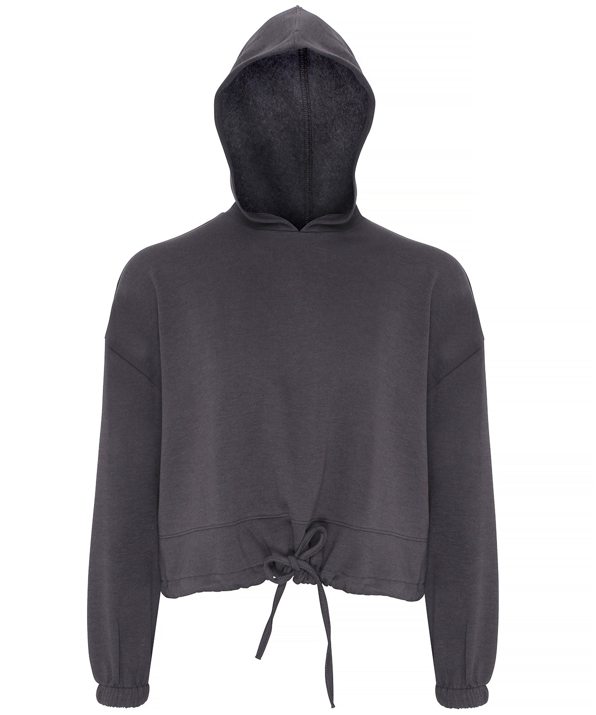 TriDri® Sweat à capuche oversize court femme