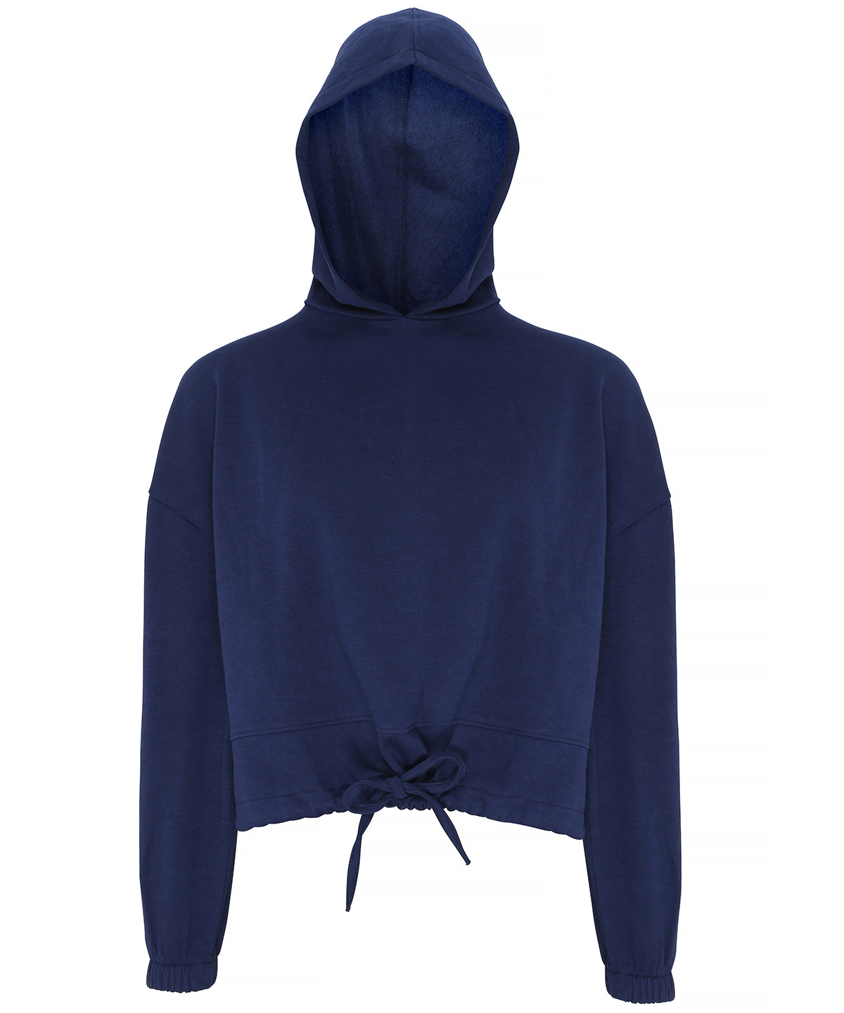 TriDri® Sweat à capuche oversize court femme
