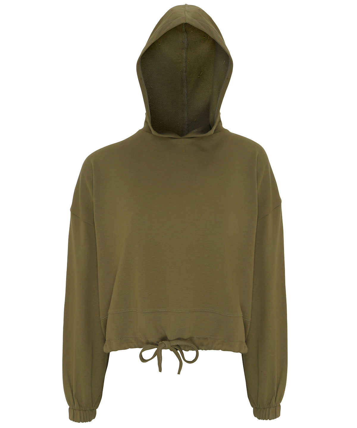 TriDri® Sweat à capuche oversize court femme