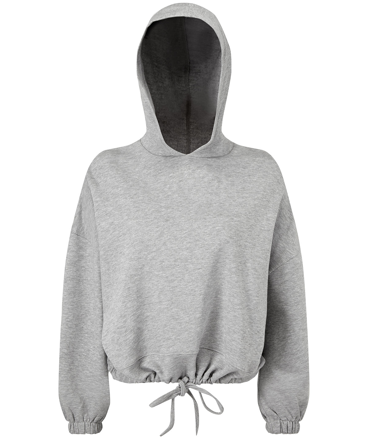TriDri® Sweat à capuche oversize court femme