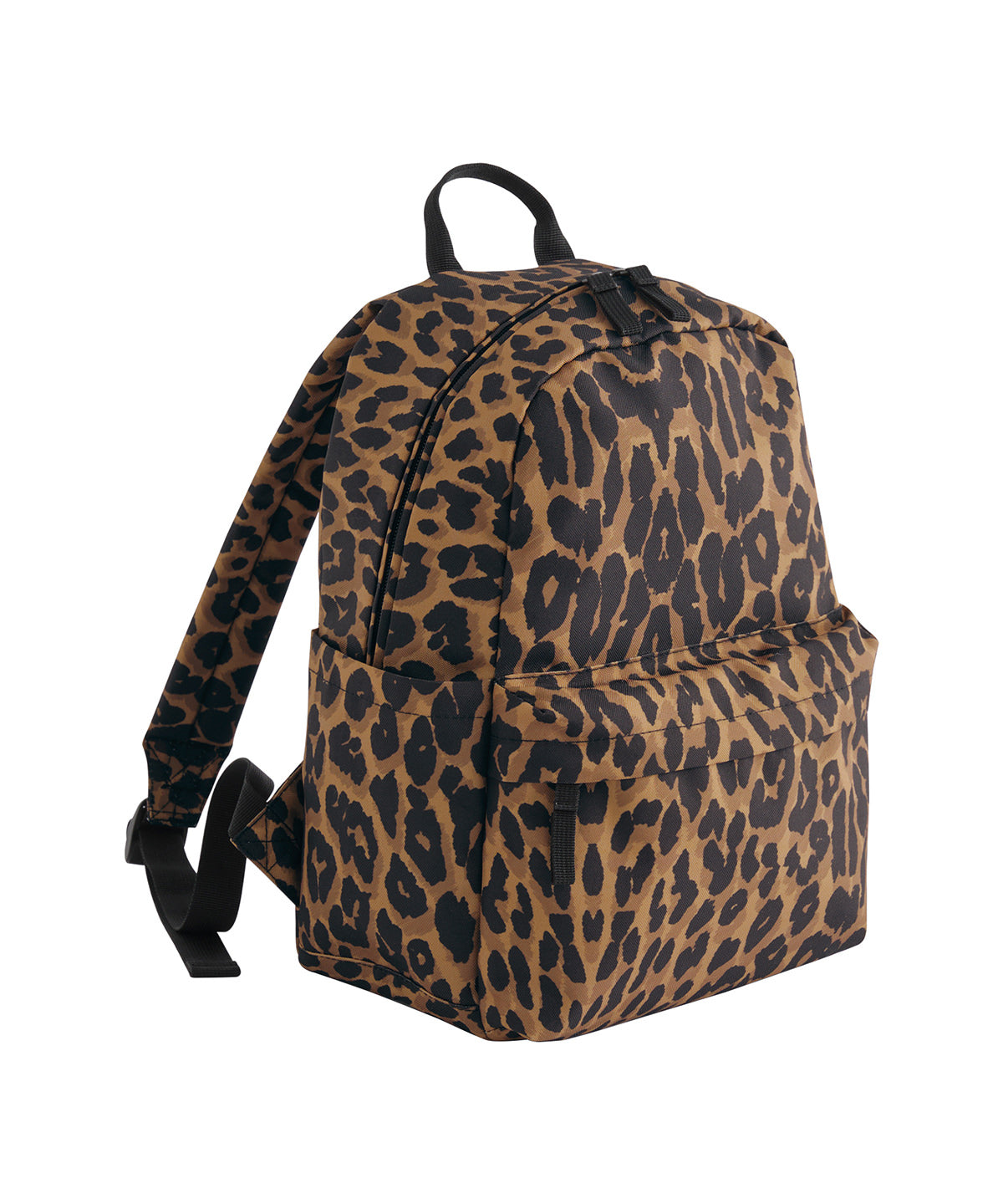 Mini sac à dos imprimé léopard
