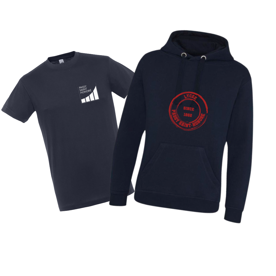 Pack TERMINALES 2025 - 2026 Sweat + Tee shirt (obligatoire)