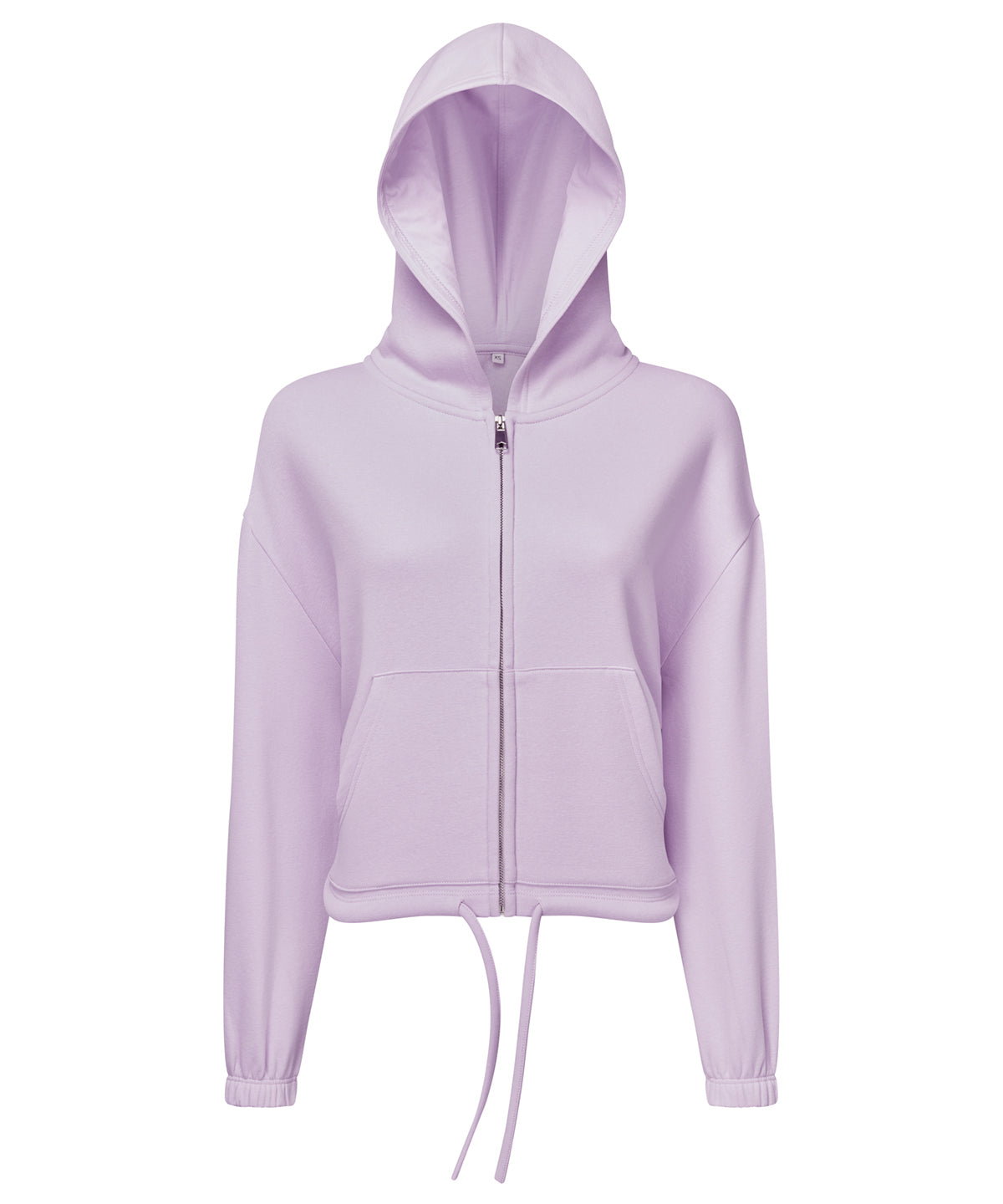 Sweat à capuche zippé femme en tissu recyclé avec cordon de serrage TriDri®