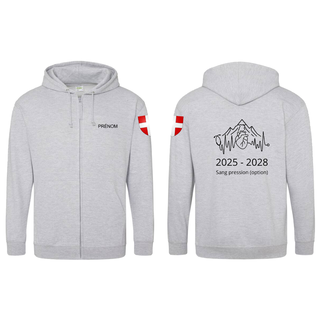Pré-commande 10€ - Sweat zippé Ambilly