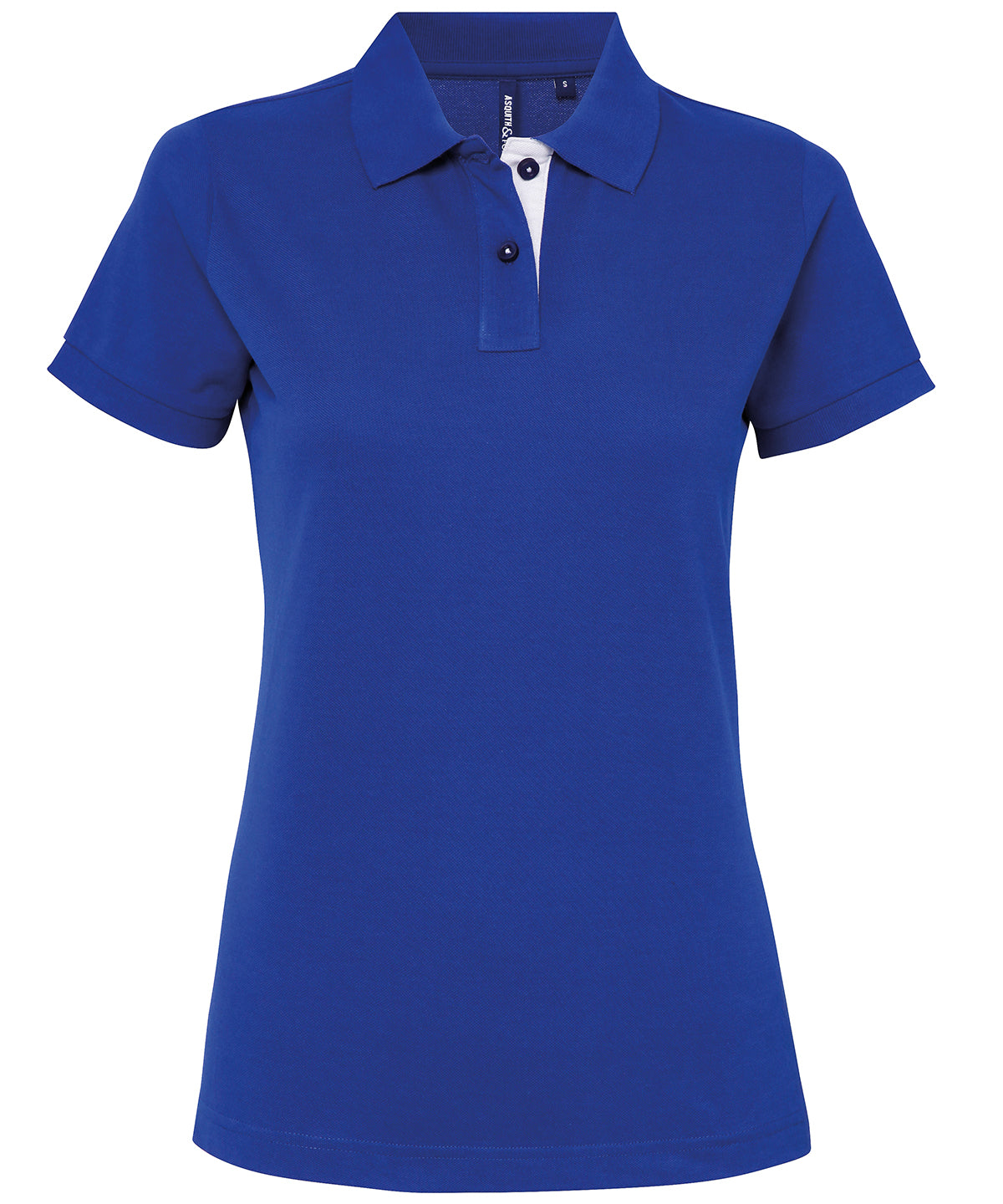 Polo contrasté femme