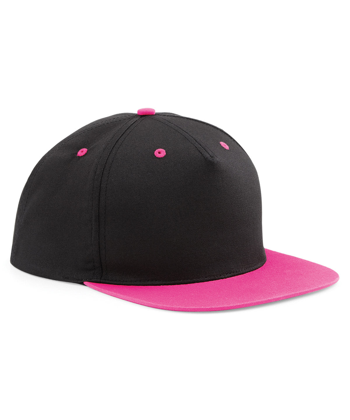 Snapback contrastée à 5 panneaux