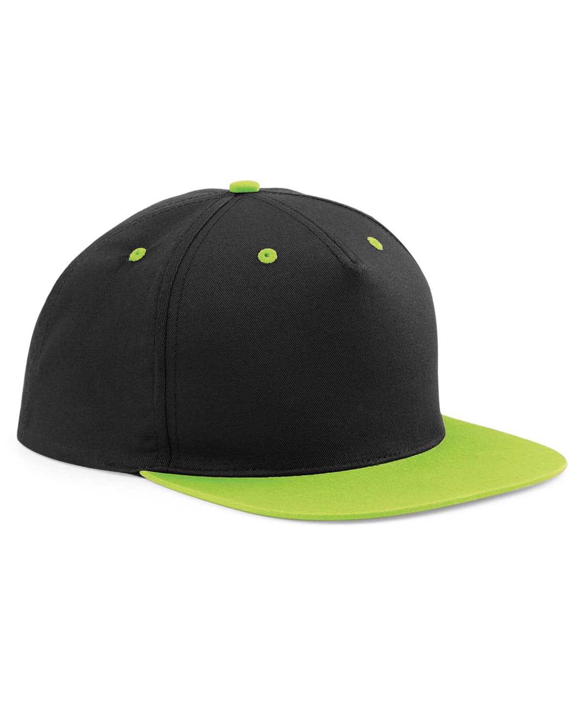 Snapback contrastée à 5 panneaux