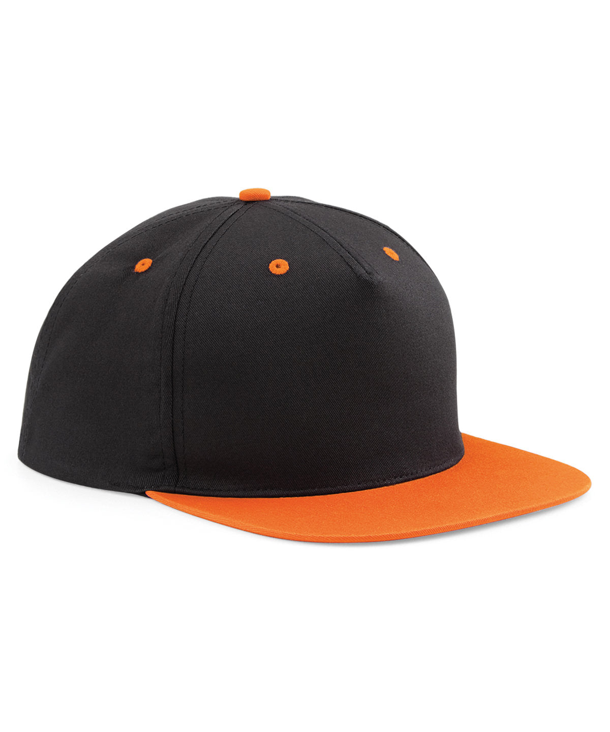Snapback contrastée à 5 panneaux