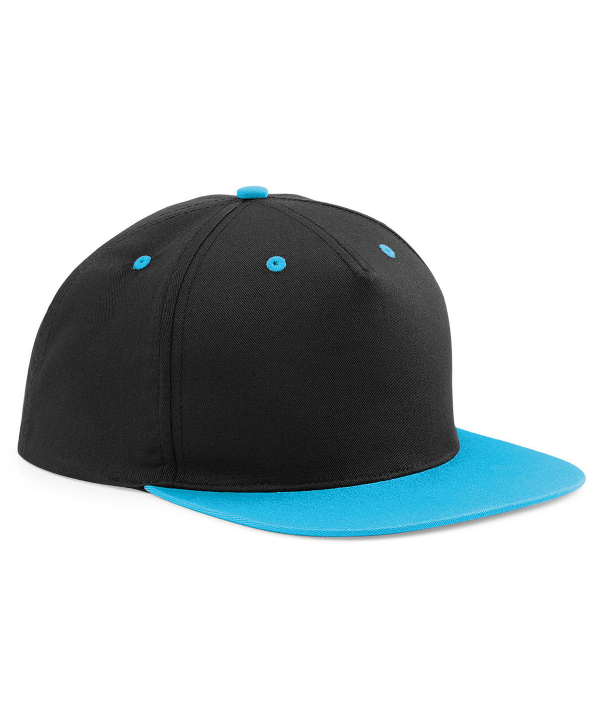 Snapback contrastée à 5 panneaux