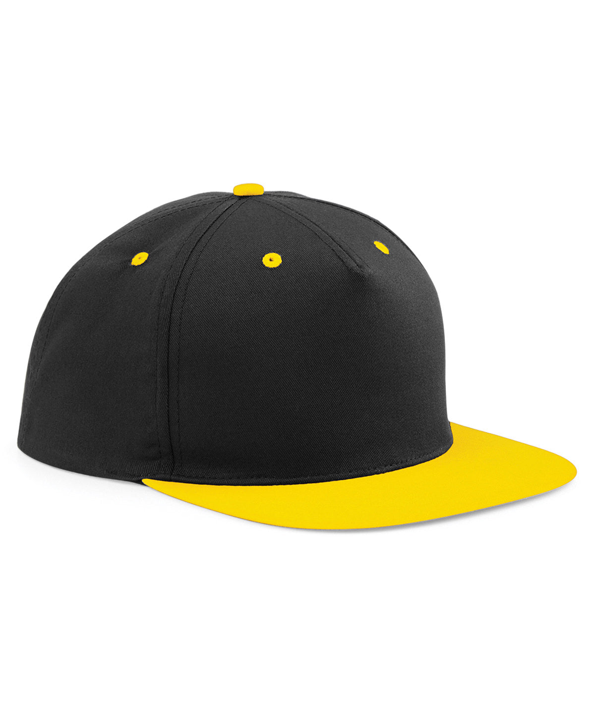 Snapback contrastée à 5 panneaux