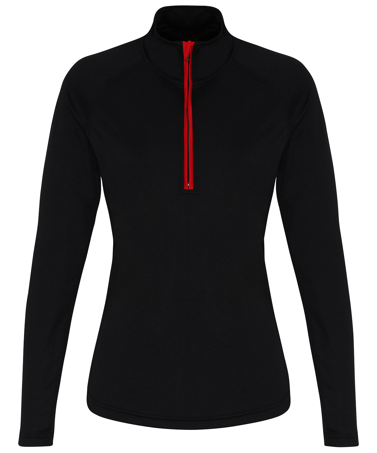 Performance à manches longues zip 1/4 femme TriDri®