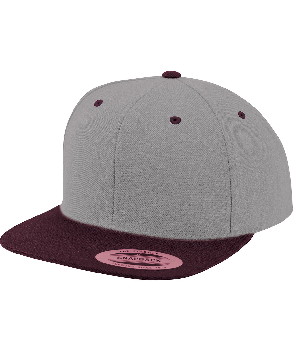 Casquette snapback classique bicolore (6089MT)