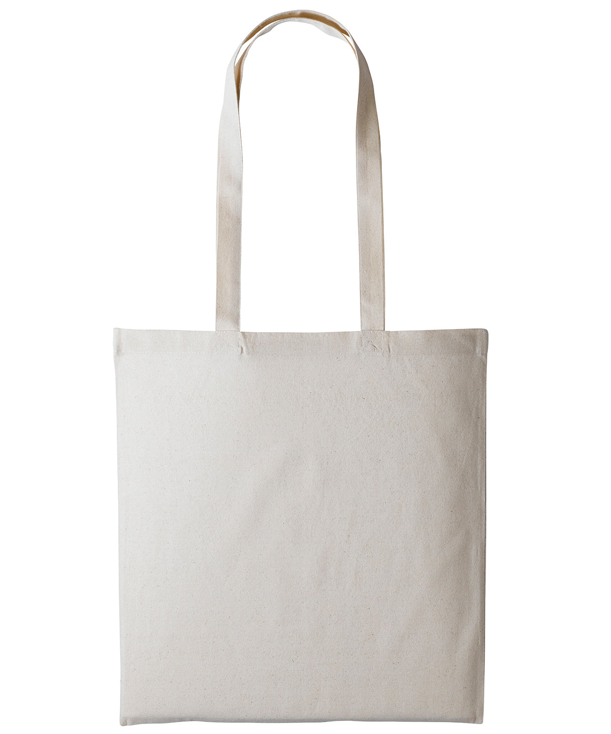 Sac de courses en coton avec hanses longues