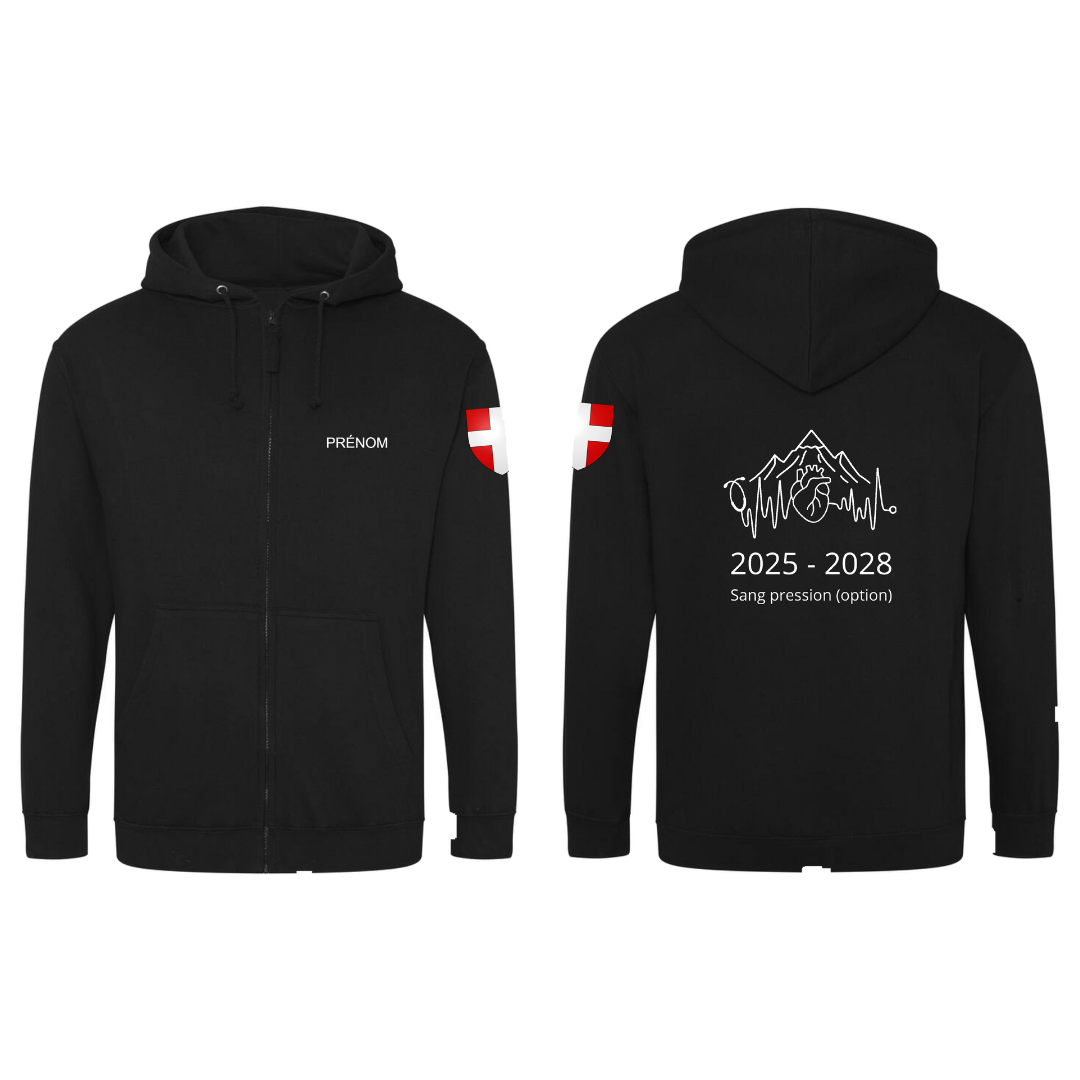 Pré-commande 10€ - Sweat zippé Ambilly