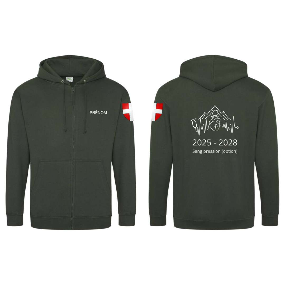 Pré-commande 10€ - Sweat zippé Ambilly