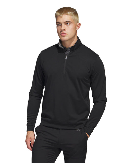 Sweatshirt sophistiqué quart de zip