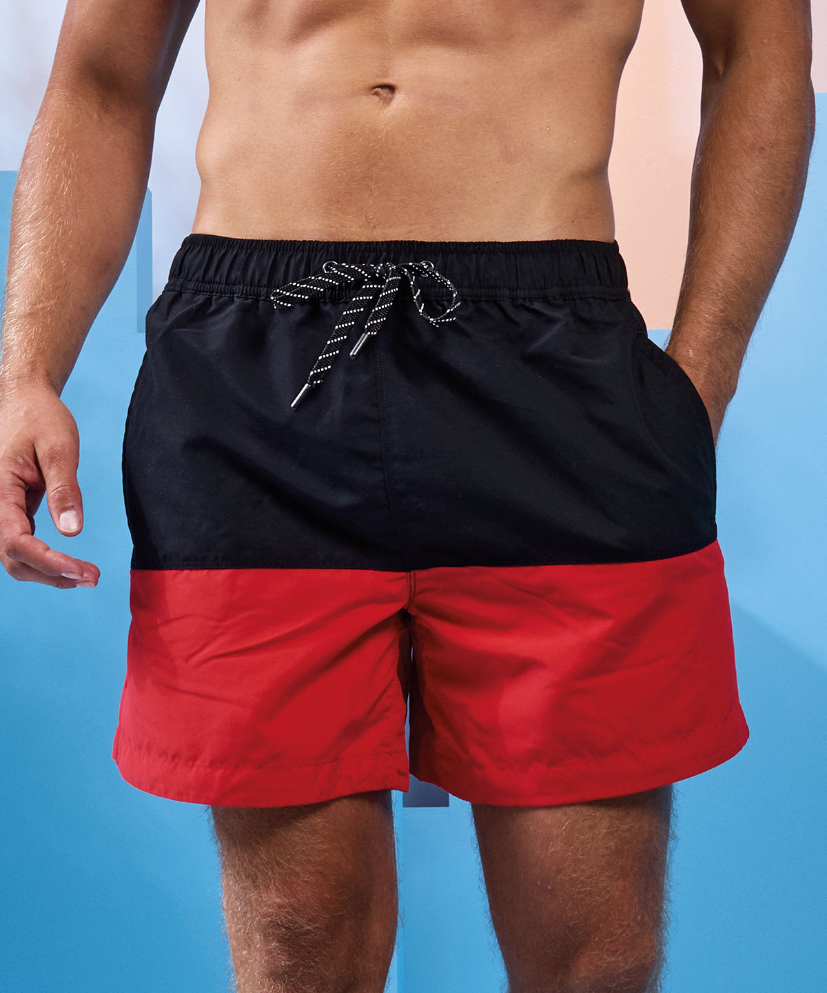 Short de bain uni 