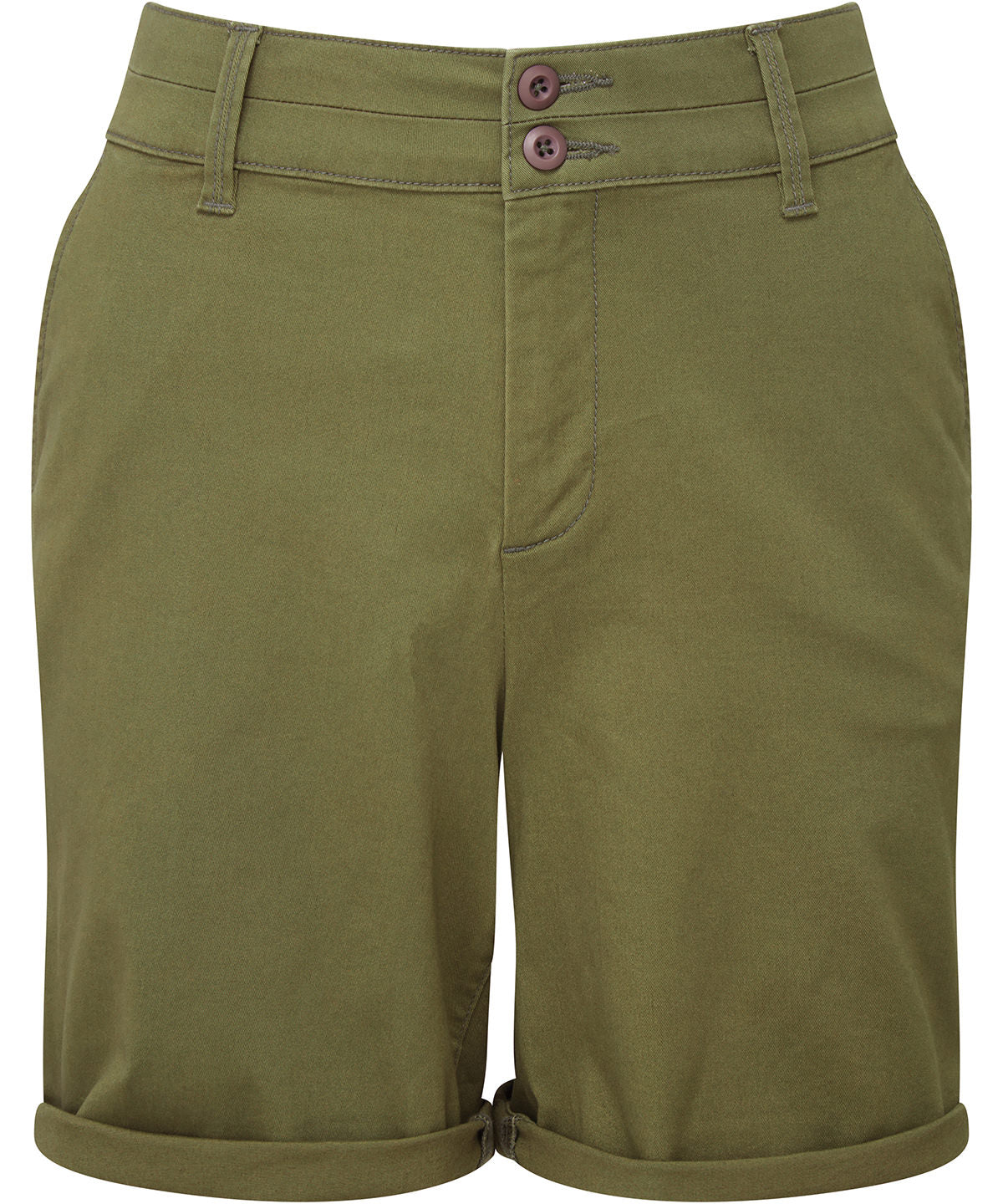 Short chino léger femme