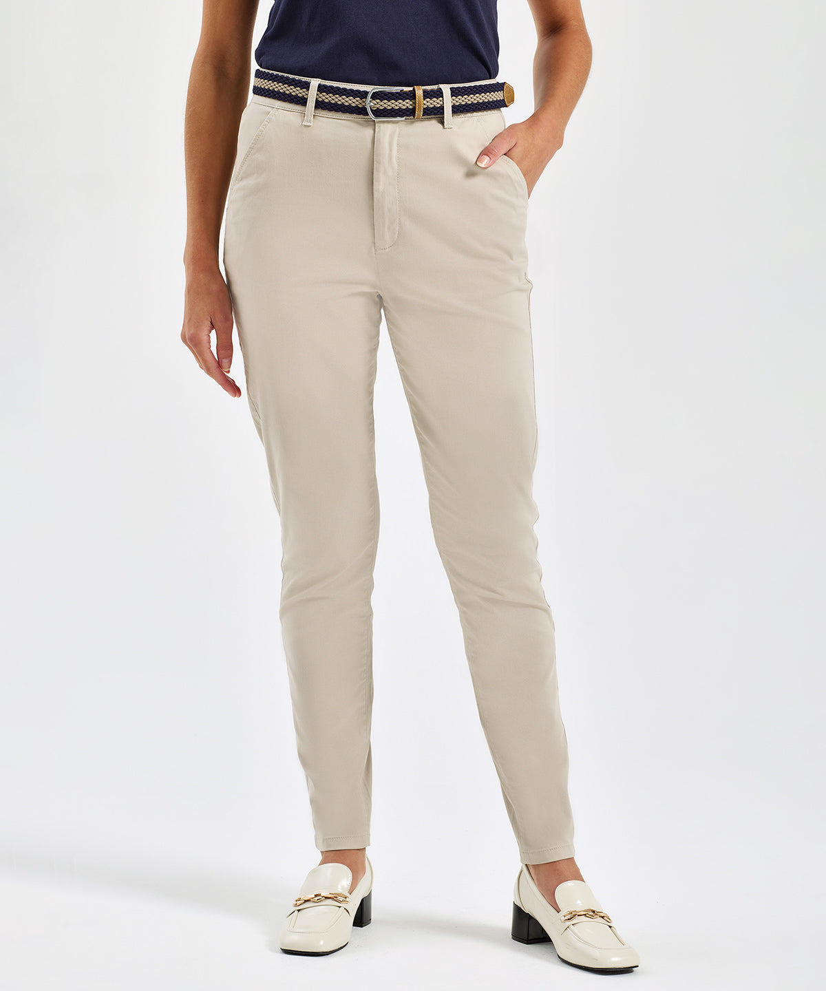 Chino léger femme