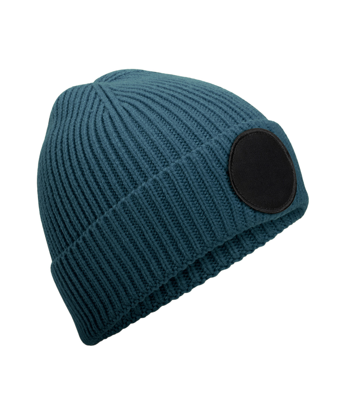 Bonnet à patch circulaire