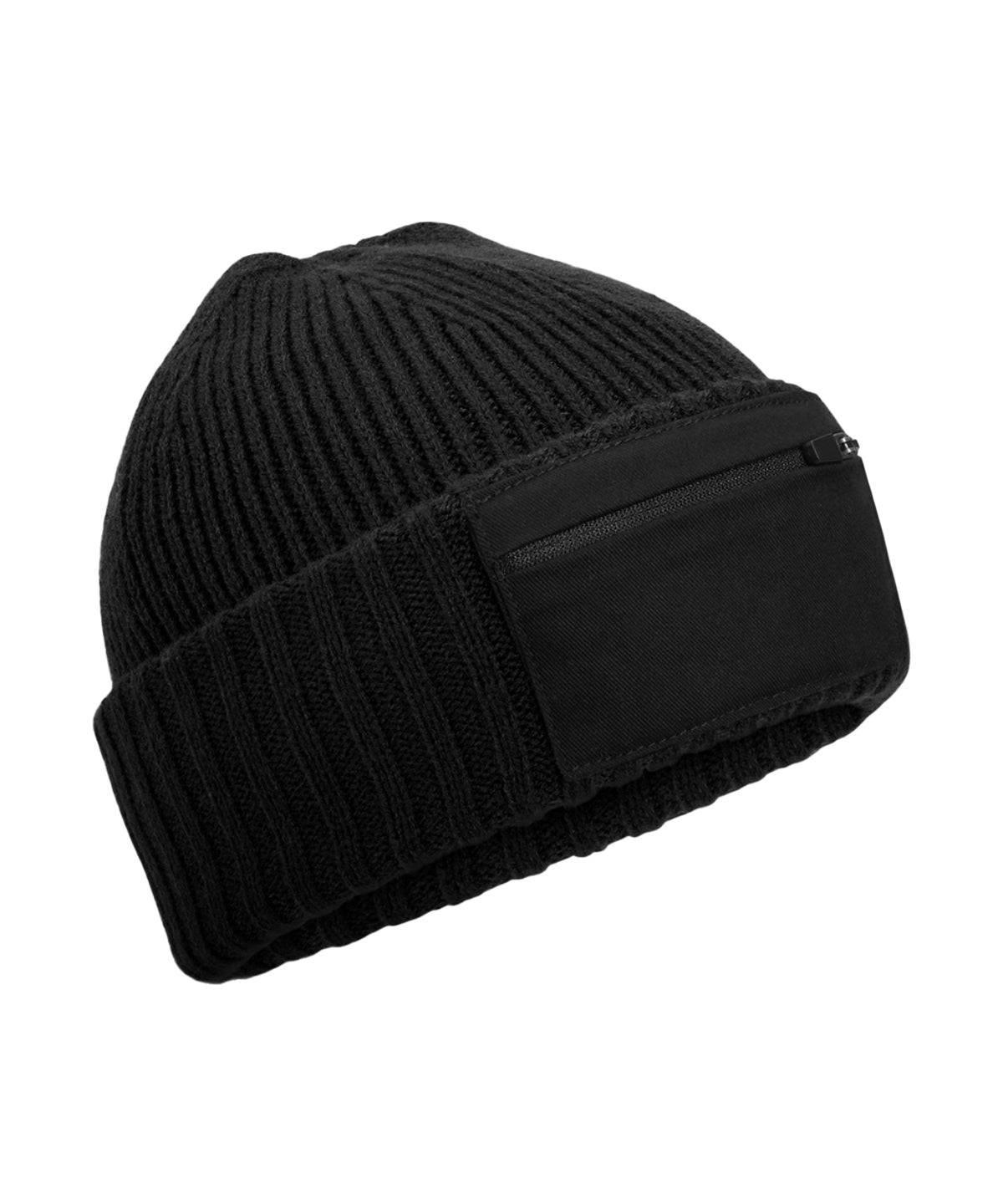 Bonnet à patch zippé