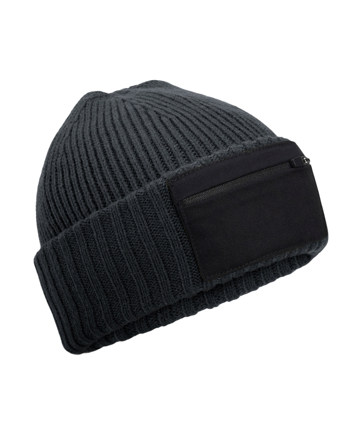 Bonnet à patch zippé