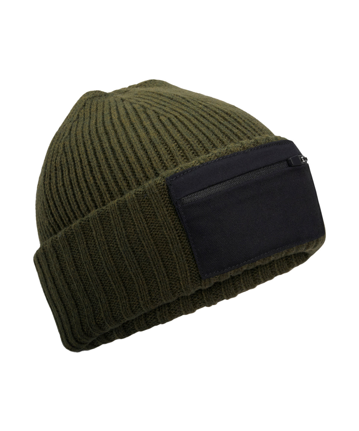 Bonnet à patch zippé