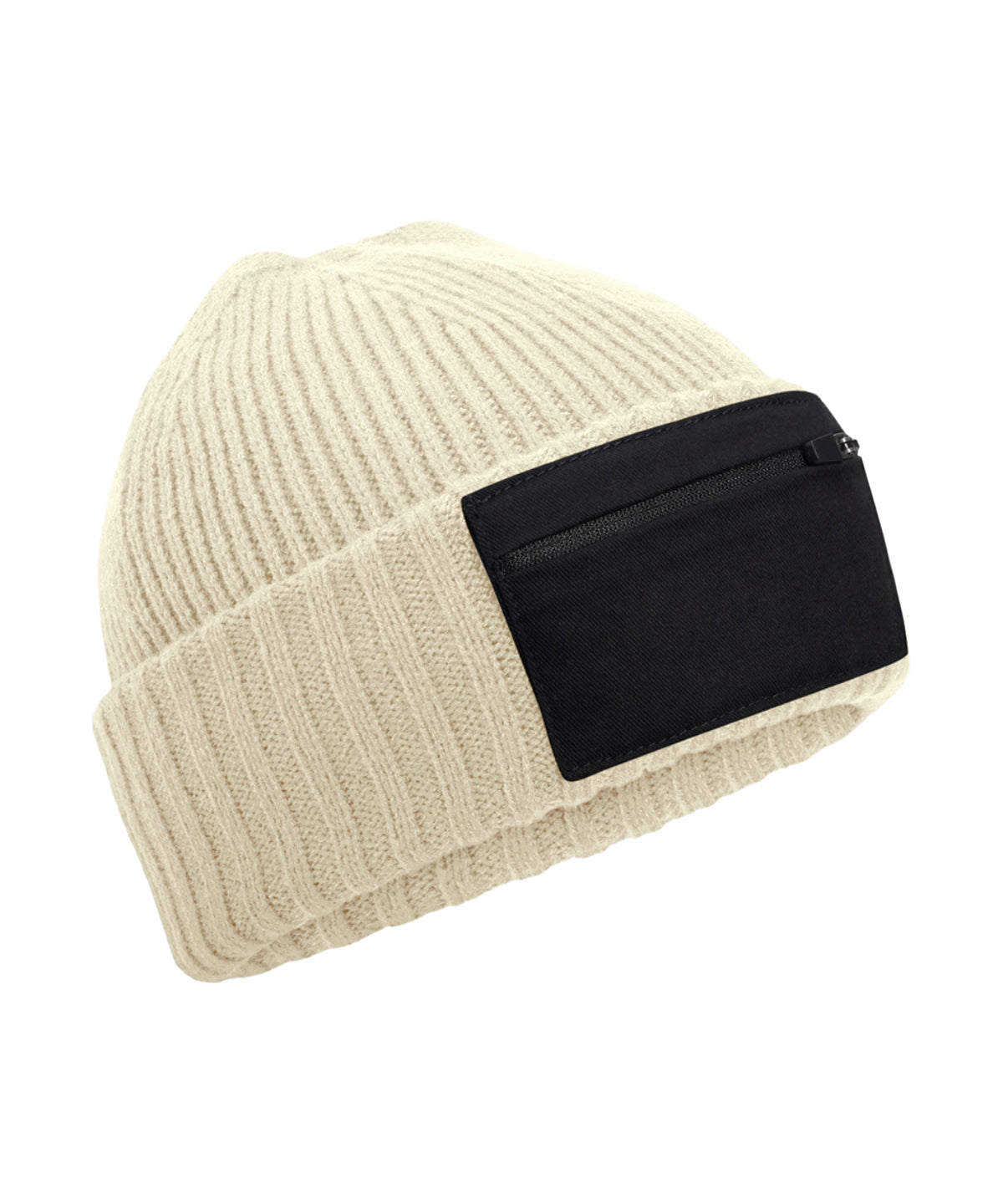 Bonnet à patch zippé