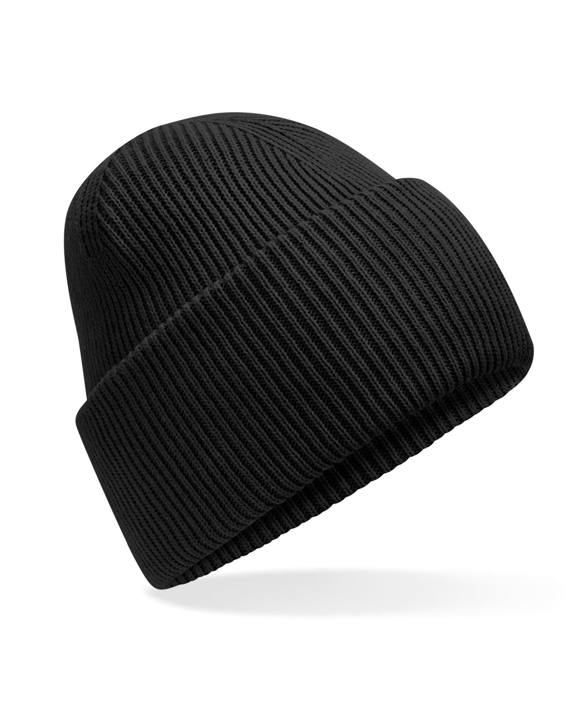 Bonnet classique à large revers et pinces invisibles 
