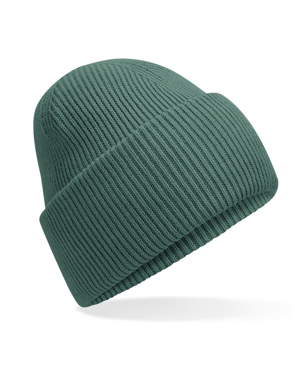 Bonnet classique à large revers et pinces invisibles 