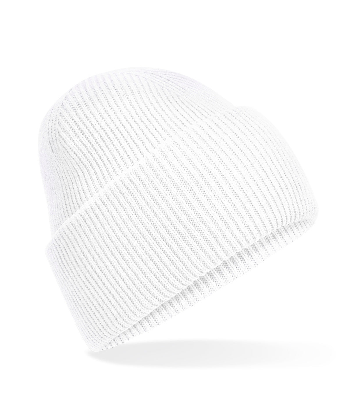 Bonnet classique à large revers et pinces invisibles 