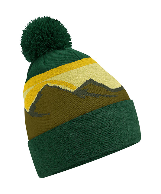 Bonnet de montagne à pompon