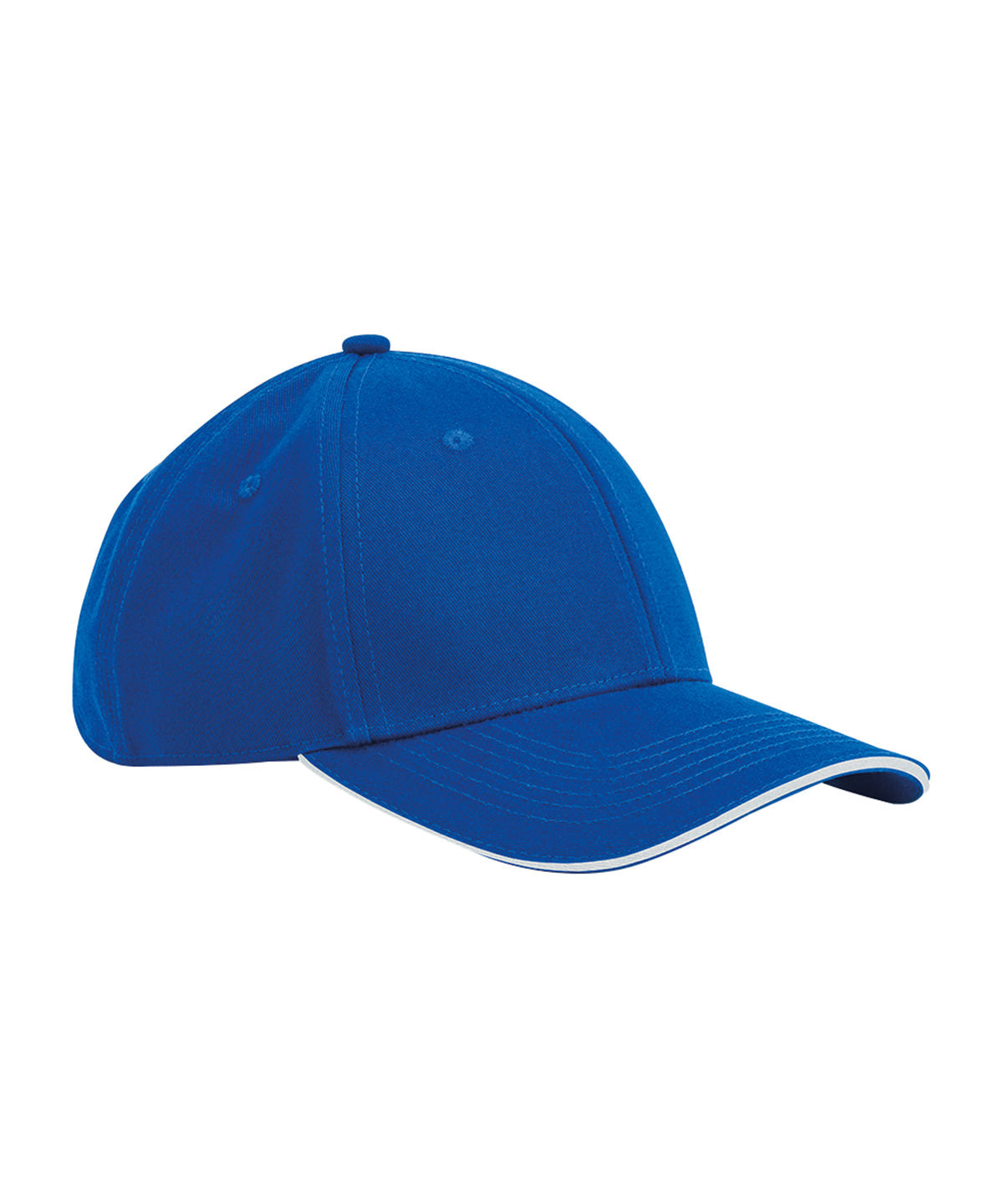Casquette classique 6 panneaux en coton biologique EarthAware® - visière sandwich