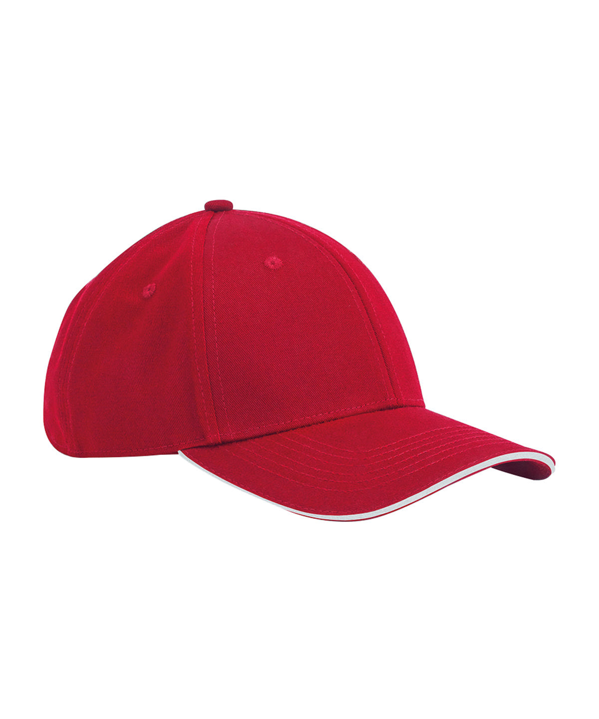 Casquette classique 6 panneaux en coton biologique EarthAware® - visière sandwich
