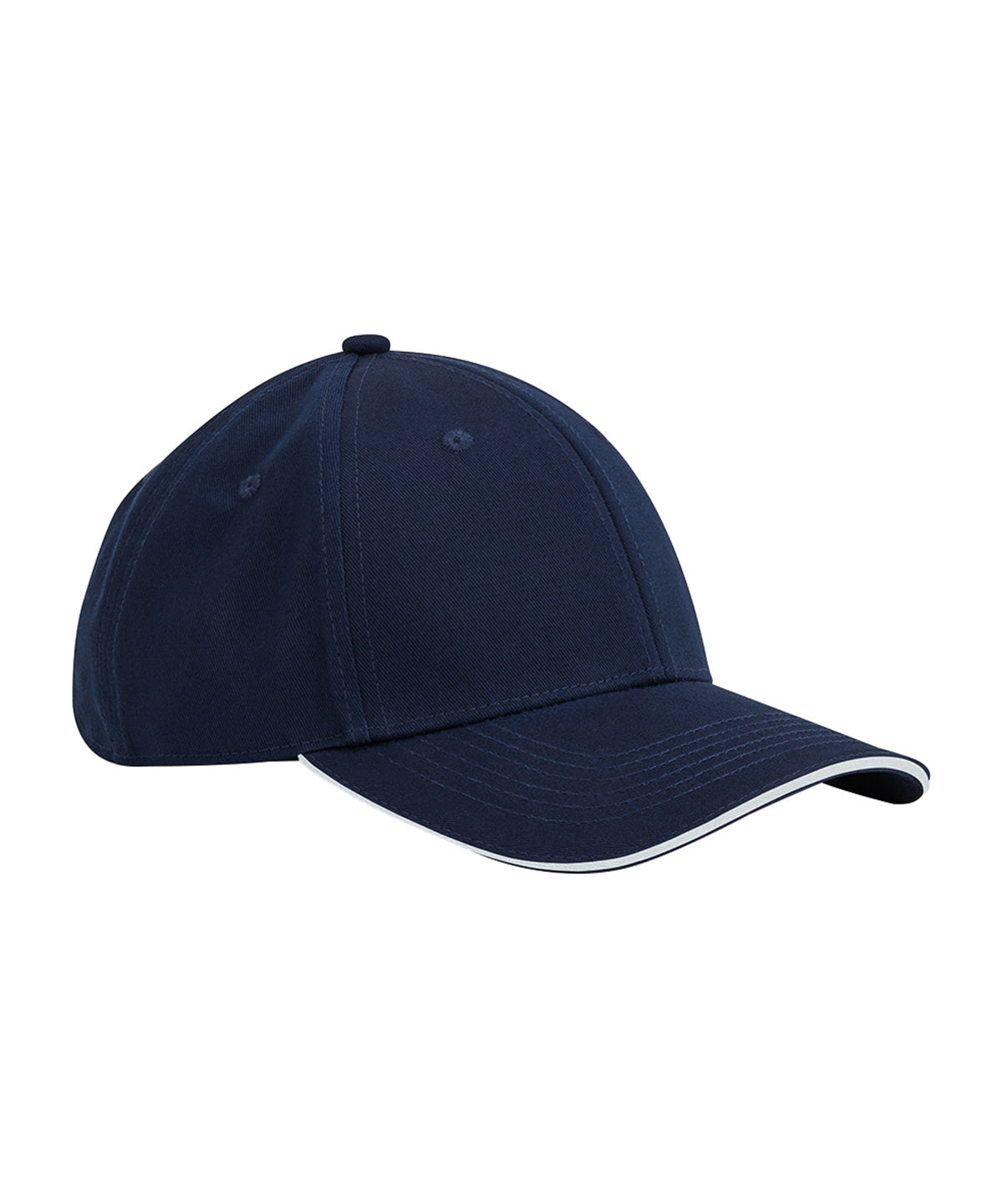 Casquette classique 6 panneaux en coton biologique EarthAware® - visière sandwich