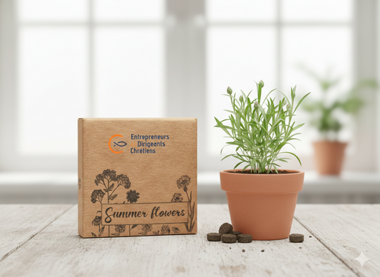 Graines à planter avec logo des EDC