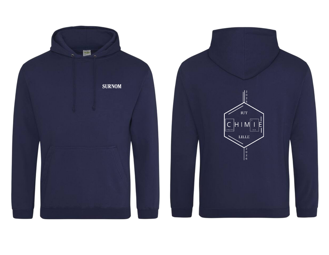 Sweat BDE Chimie Lille