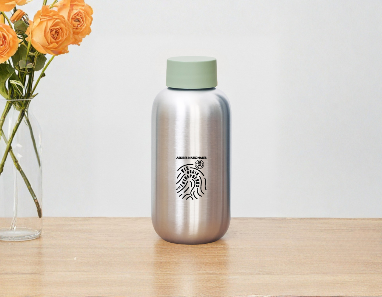 Gourdes 50cl Inox avec le logo des assises