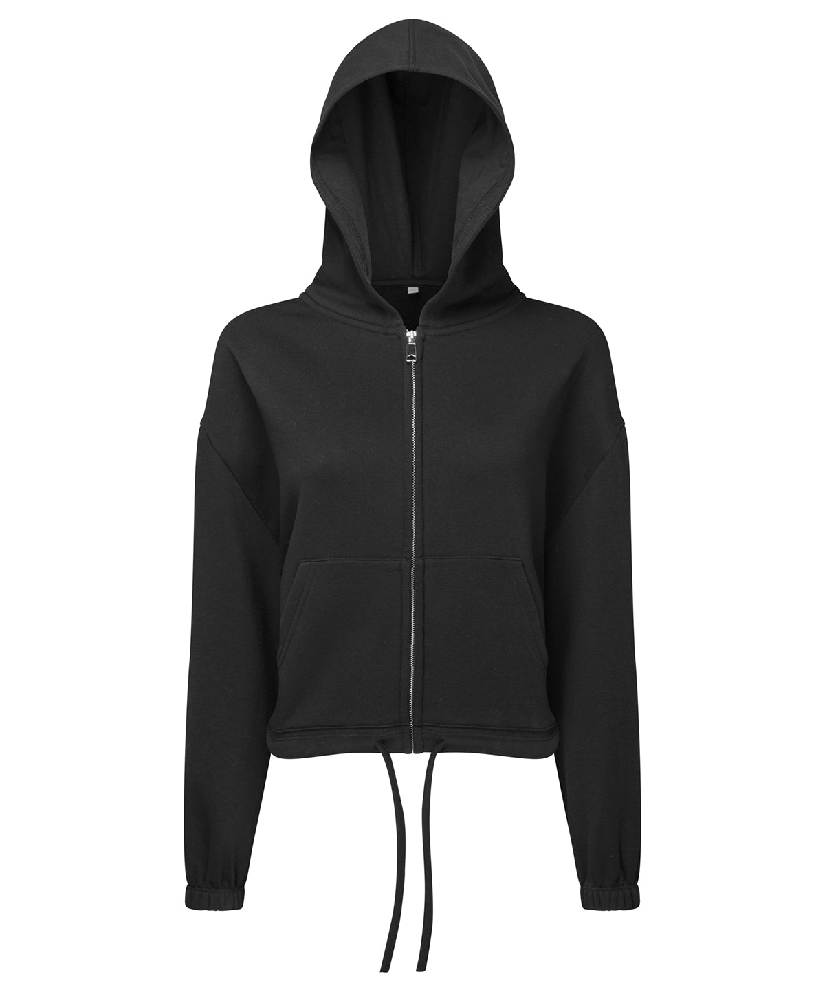 Sweat à capuche zippé femme en tissu recyclé avec cordon de serrage TriDri®