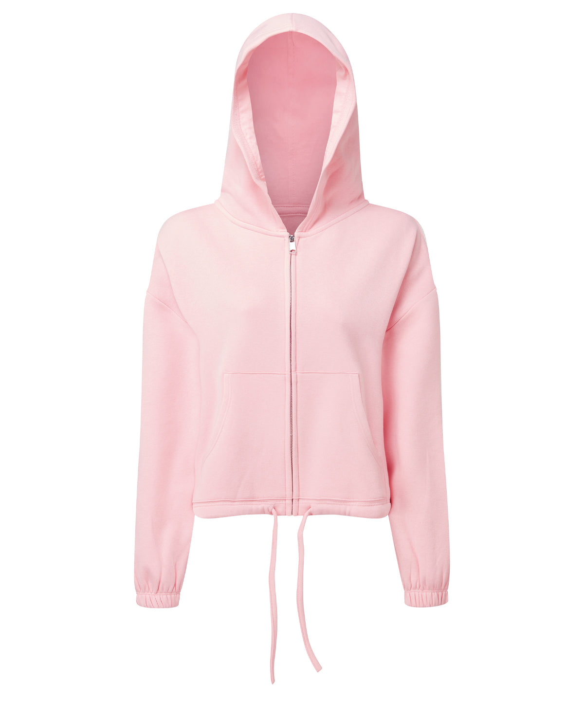 Sweat à capuche zippé femme en tissu recyclé avec cordon de serrage TriDri®