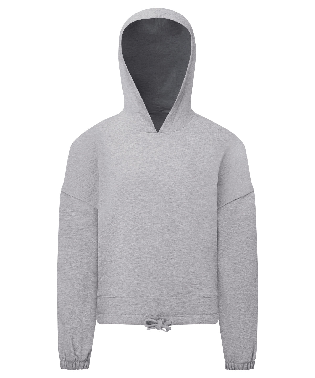Sweat à capuche crop-top oversize en tissu recyclé TriDri® enfant