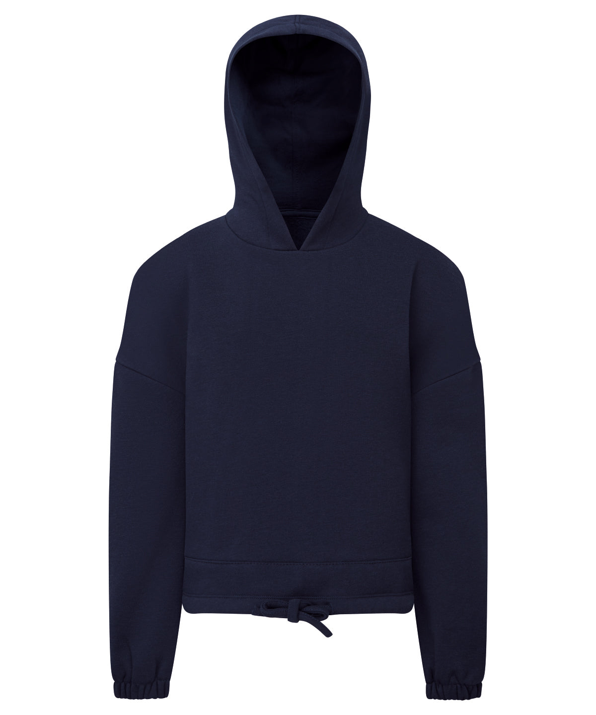 Sweat à capuche crop-top oversize en tissu recyclé TriDri® enfant