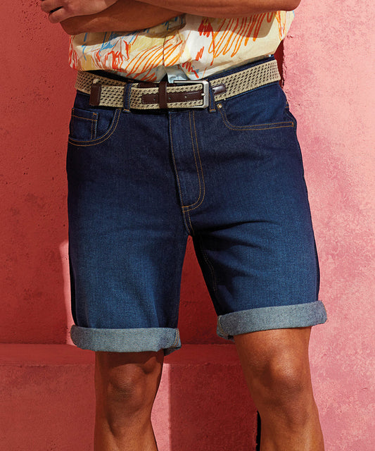 Short en jean homme