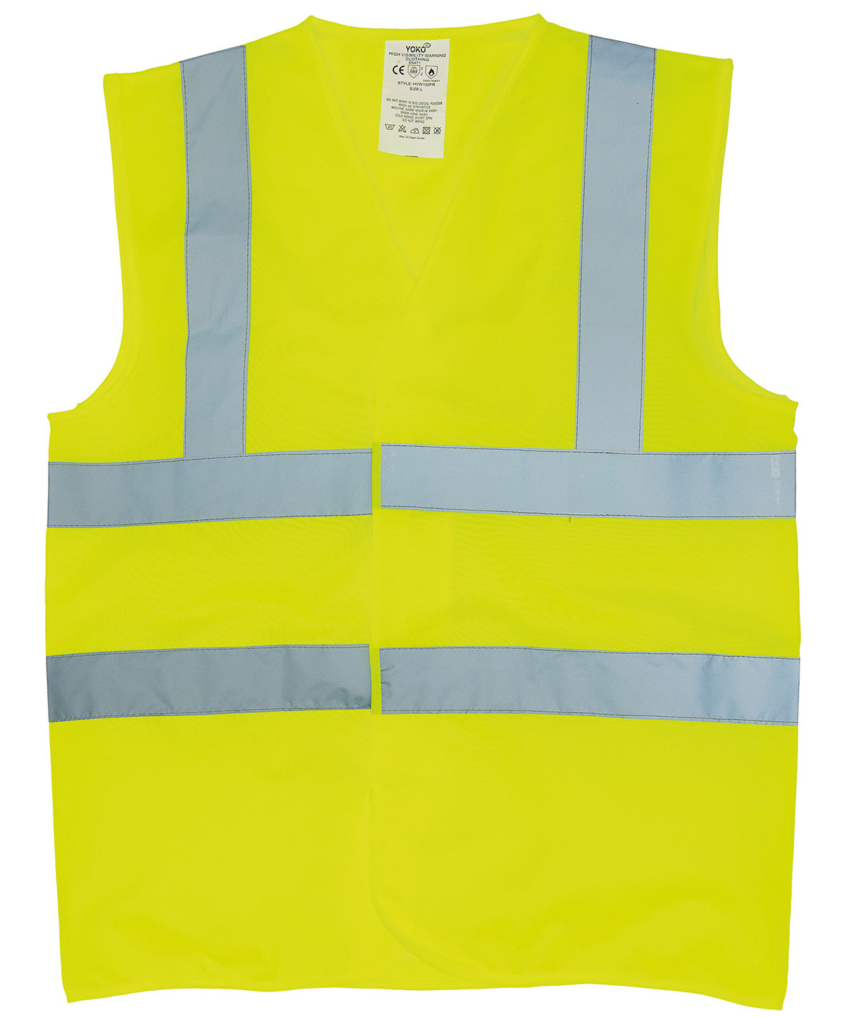 Gilet haute visibilité ignifuge sans manche