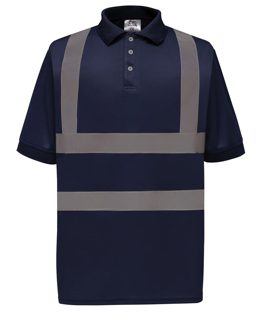 Polo manches courtes haute visibilité (HVJ210)