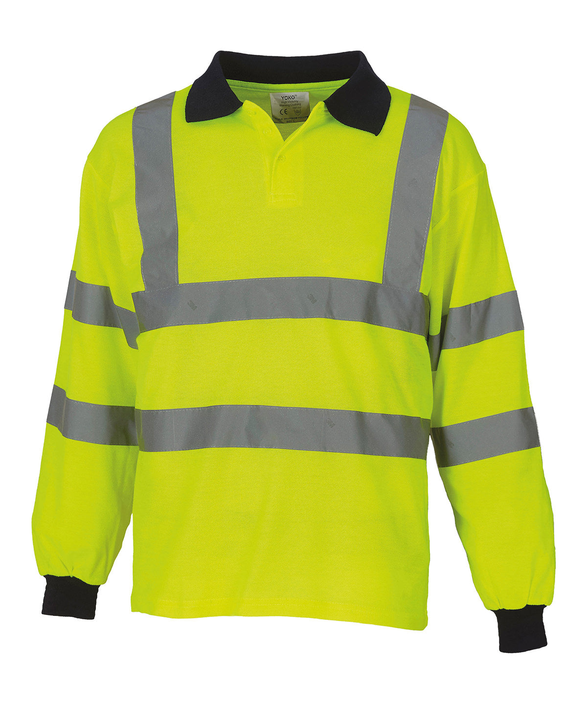 Polo manches longues haute visibilité (HVJ310)