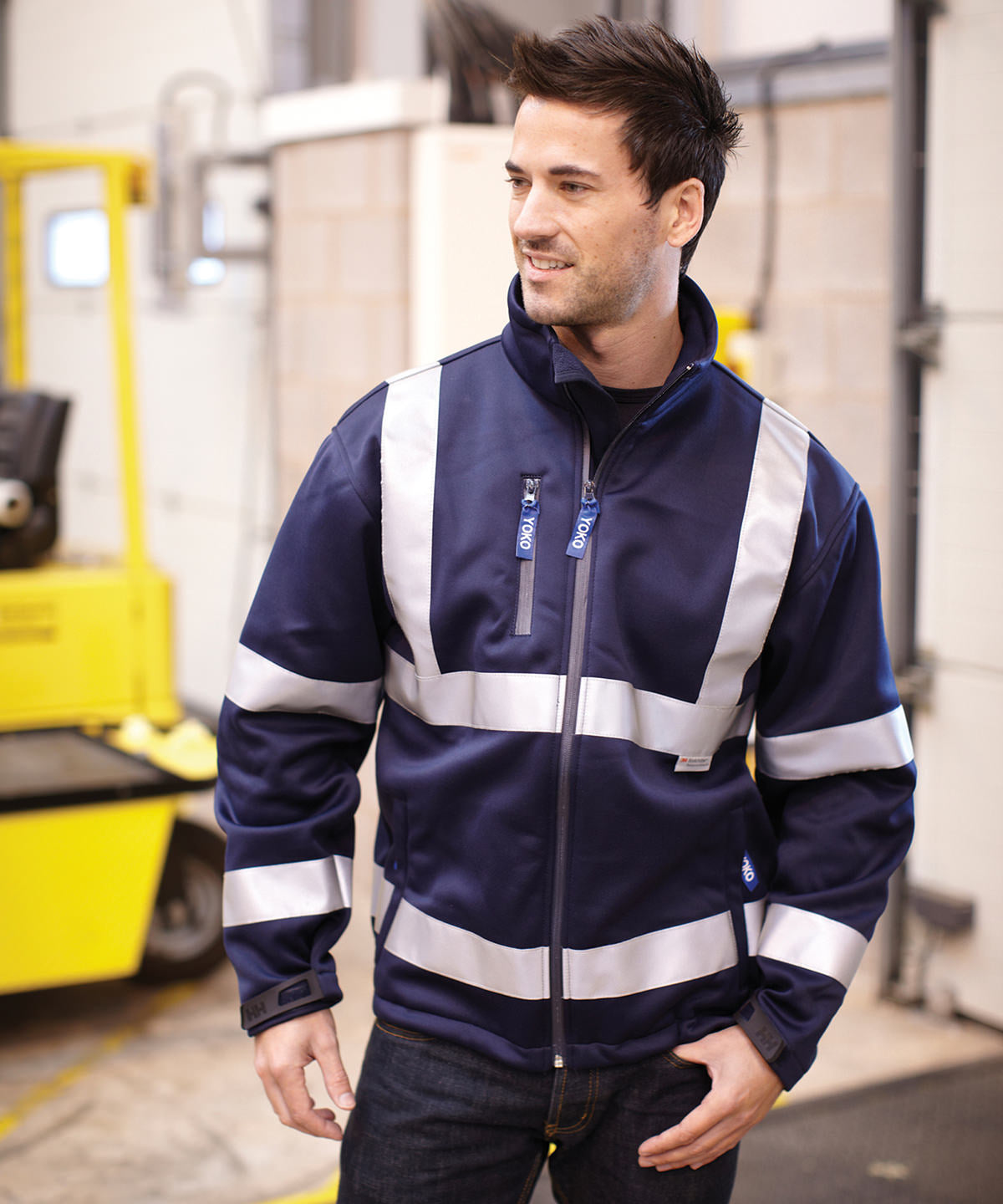 Veste softshell haute visibilité (HVK09)