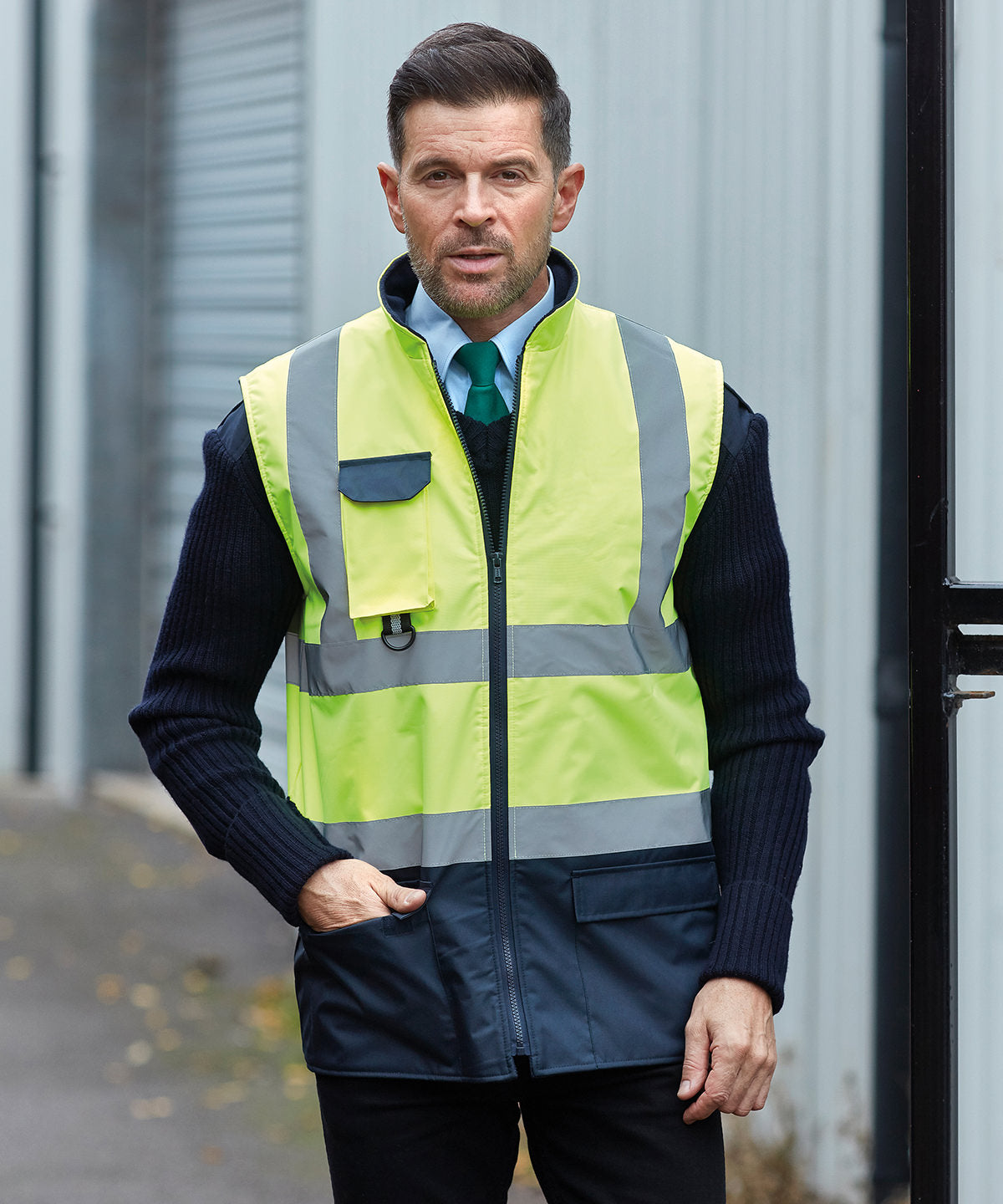 Bodywarmer Rembourré Haute Visibilité (HV005)